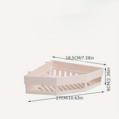 Wall Corner Shelf Storage Rack Bathroom Toilet Kitchen Storage