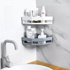 Wall Corner Shelf Storage Rack Bathroom Toilet Kitchen Storage
