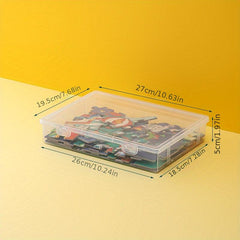 Clear Plastic Storage Box With Lid Toy Storage Bins