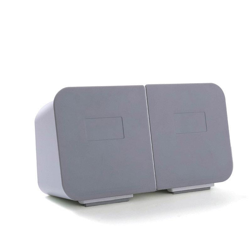 Wall Mounted Cotton Swab Storage Box Organizer