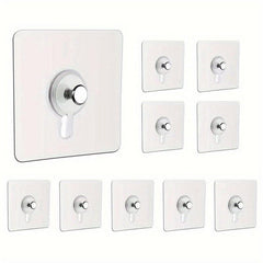 Transparent Self Adhesive Photo Frame Hook - Pack of 20