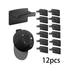 Wall Mounted Hat Holder Baseball Cap Rack Hook Self Adhesive Traceless Hook