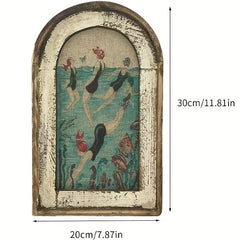 Boho Wall Hanging Painting Swimming Wall Art Home Decor Room Decor