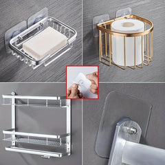 6pcs Self Adhesive Screw Sticker Wall Hooks for Photo Frame