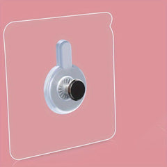 6pcs Self Adhesive Screw Sticker Wall Hooks for Photo Frame
