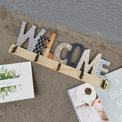 Stylish Key Holder for Wall Door Hat Bag Housewarming Gift