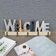 Stylish Key Holder for Wall Door Hat Bag Housewarming Gift