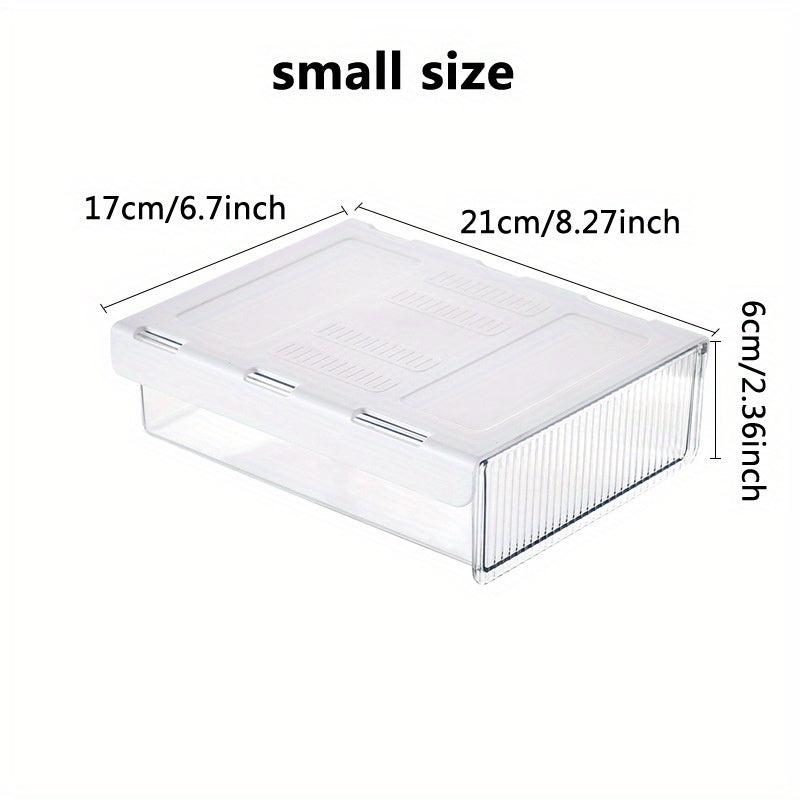 Self Adhesive Under Desk Drawer Organizer Plastic Workspace Organizers