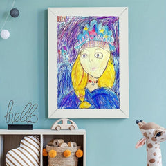 1pc Art pictures storage Frame Front Opening Photo Display stand for Artwork