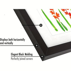 1pc Art pictures storage Frame Front Opening Photo Display stand for Artwork