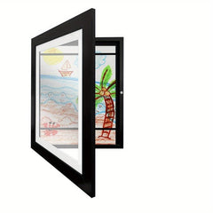 1pc Art pictures storage Frame Front Opening Photo Display stand for Artwork