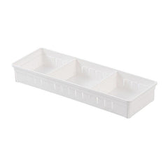 Transparent Plastic Drawer Organizer for Tableware and Stationery
