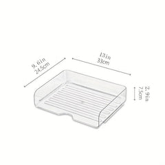 Stackable Paper Tray A4 Desk Organizer