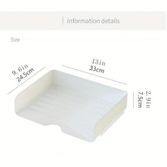 Stackable Paper Tray A4 Desk Organizer