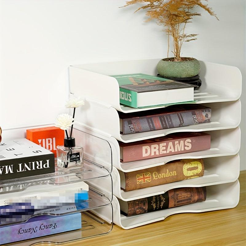Stackable Paper Tray A4 Desk Organizer