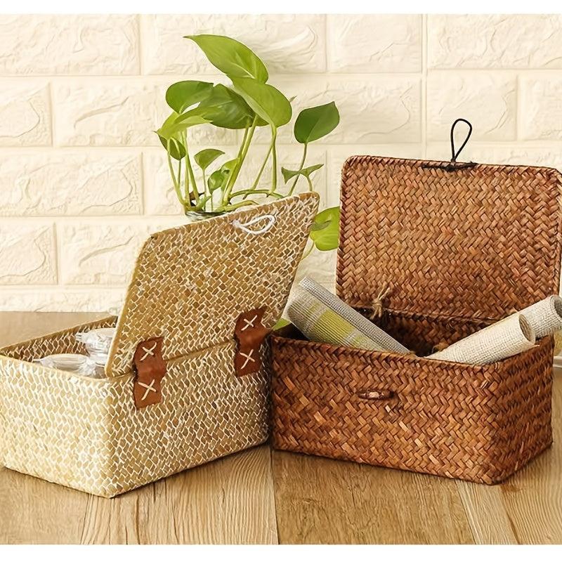 Square Laundry Basket With Lid For Home Organization