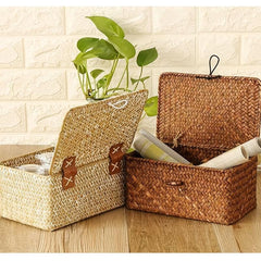 Square Laundry Basket With Lid For Home Organization