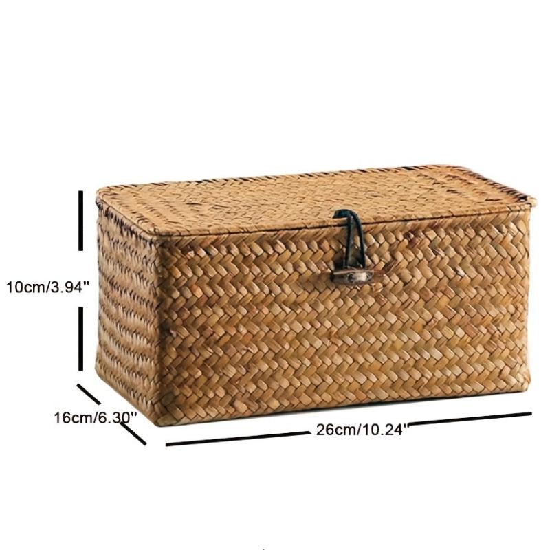 Square Laundry Basket With Lid For Home Organization
