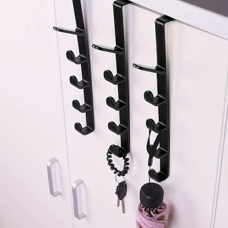 Plastic Punch Door Back Hook Over the Door Hanging Storage Hook