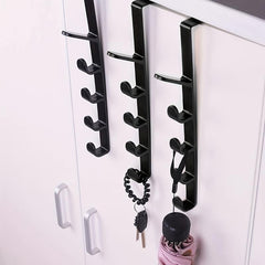Plastic Punch Door Back Hook Over the Door Hanging Storage Hook