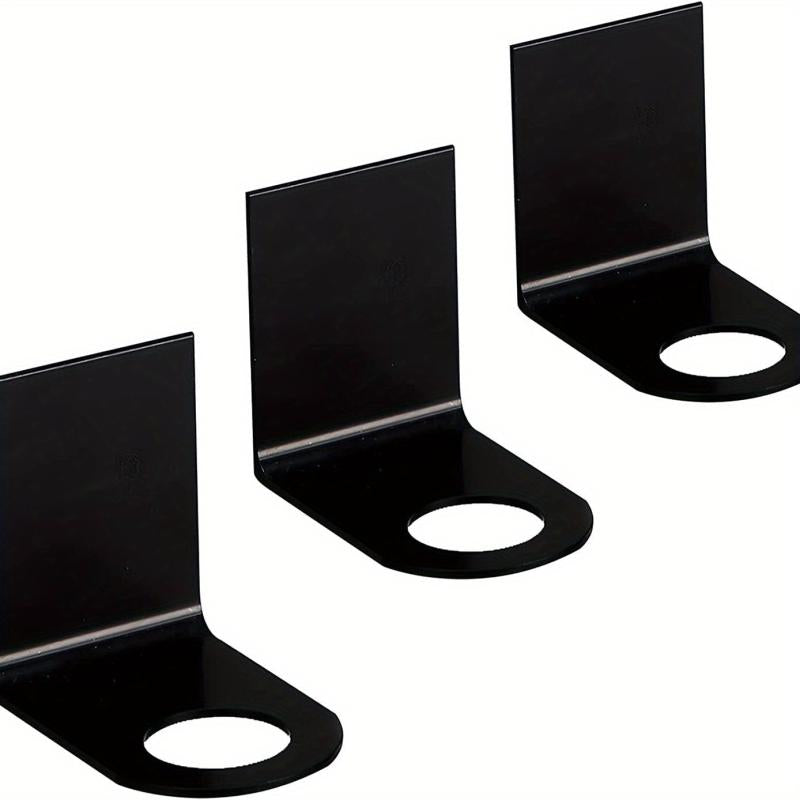 3pcs Stainless Steel Wall Suction Rack for Bathroom Organization