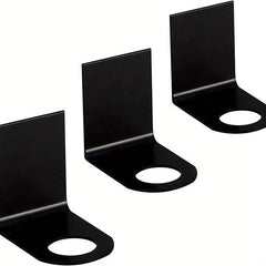 3pcs Stainless Steel Wall Suction Rack for Bathroom Organization