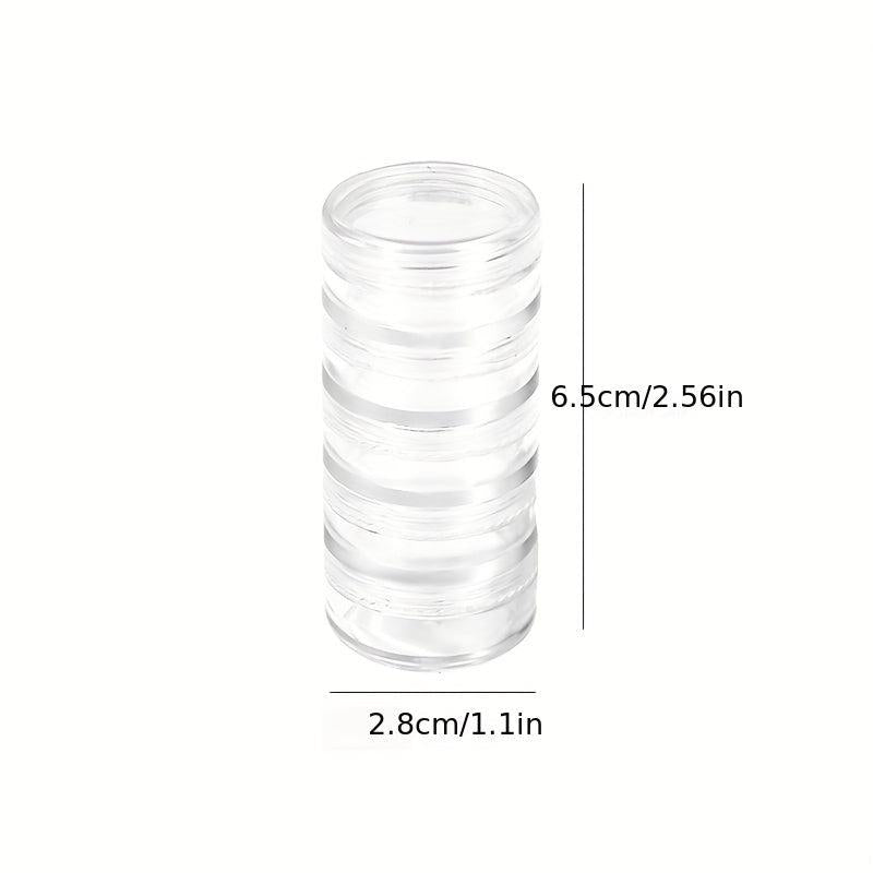 Mini Jewelry Earrings Box 5 layer Jewelry Storage Portable Organizer