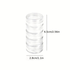 Mini Jewelry Earrings Box 5 layer Jewelry Storage Portable Organizer