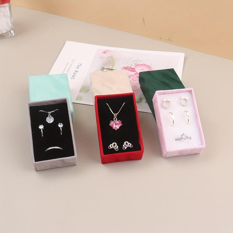 Jewelry Storage Display Box with Velvet Lining