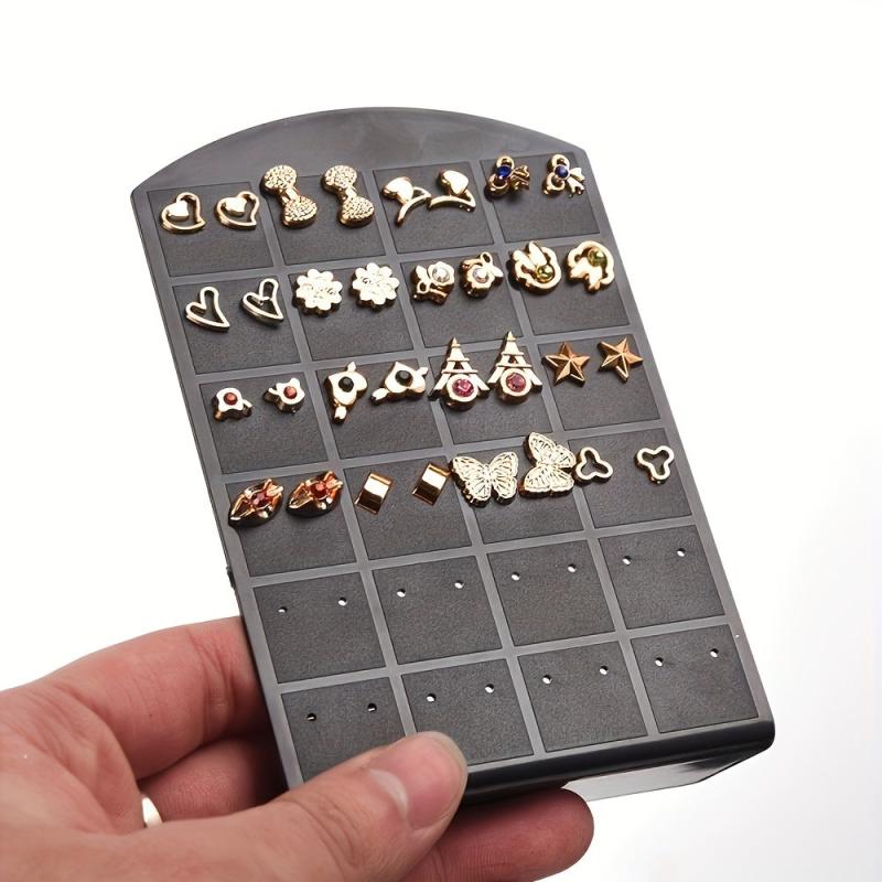 Acrylic Jewelry Display Stand Earring Stud Holder