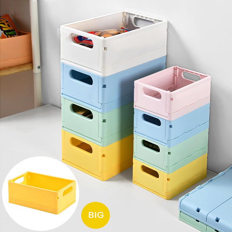 Foldable Desktop Storage Box Organizer for Cosmetics Jewelry and Toys