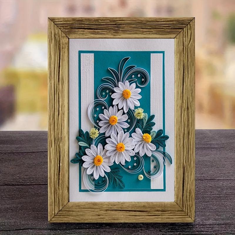 Flowers 5D Diamond Painting Kit DIY Rhinestone Painting Kits