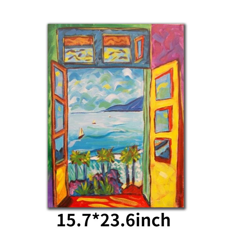 Colorful Landscape Canvas Painting Famous Posters and Prints Wall Art Pictures