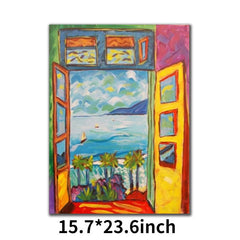 Colorful Landscape Canvas Painting Famous Posters and Prints Wall Art Pictures