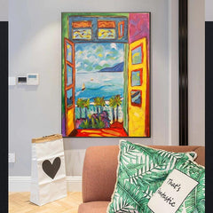Colorful Landscape Canvas Painting Famous Posters and Prints Wall Art Pictures
