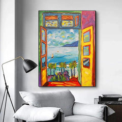 Colorful Landscape Canvas Painting Famous Posters and Prints Wall Art Pictures