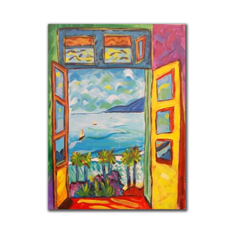 Colorful Landscape Canvas Painting Famous Posters and Prints Wall Art Pictures