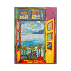 Colorful Landscape Canvas Painting Famous Posters and Prints Wall Art Pictures