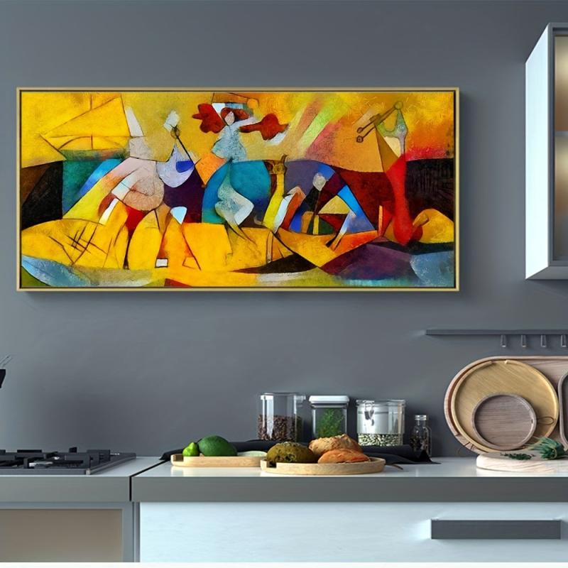 Abstract Artwork Canvas Painting Print for Modern Home Decor