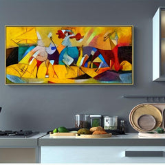 Abstract Artwork Canvas Painting Print for Modern Home Decor