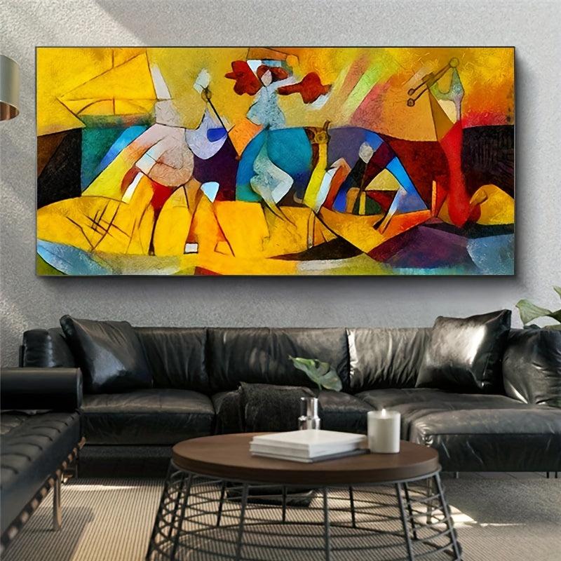 Abstract Artwork Canvas Painting Print for Modern Home Decor