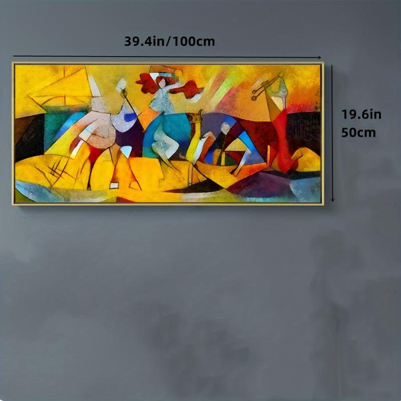 Abstract Artwork Canvas Painting Print for Modern Home Decor