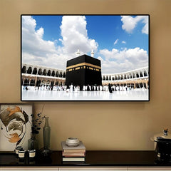 Islamic Holy Landscape Wall Poster Art Painting for Home Decoration