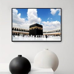 Islamic Holy Landscape Wall Poster Art Painting for Home Decoration