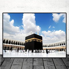 Islamic Holy Landscape Wall Poster Art Painting for Home Decoration