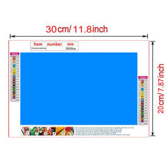 DIY Diamond Painting Kitchen - 7 9 11 8 Inches Frameless