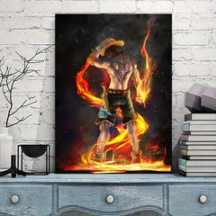 Anime Art Japanese Anime Retro Cartoon Canvas Poster