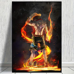 Anime Art Japanese Anime Retro Cartoon Canvas Poster