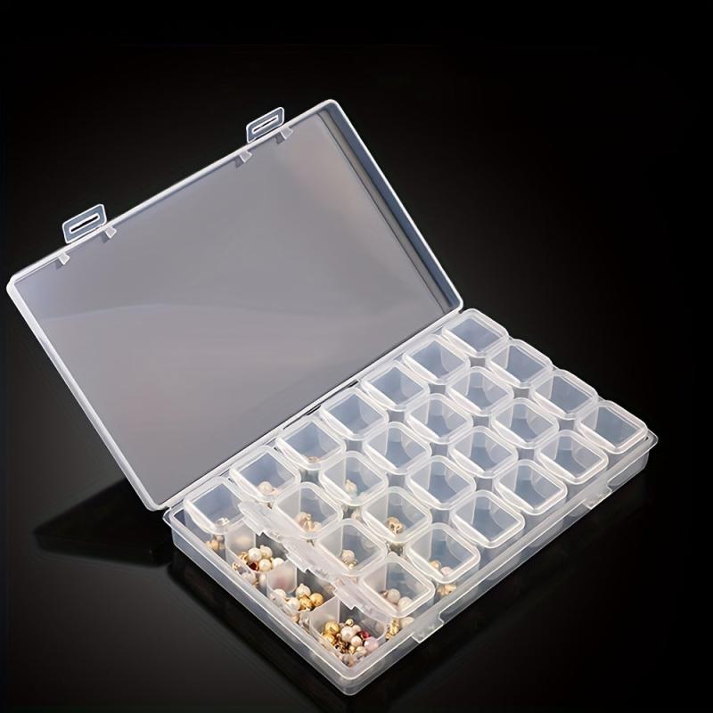28 Slots Diamond Painting Box Jewelry Nail Art Storage Container