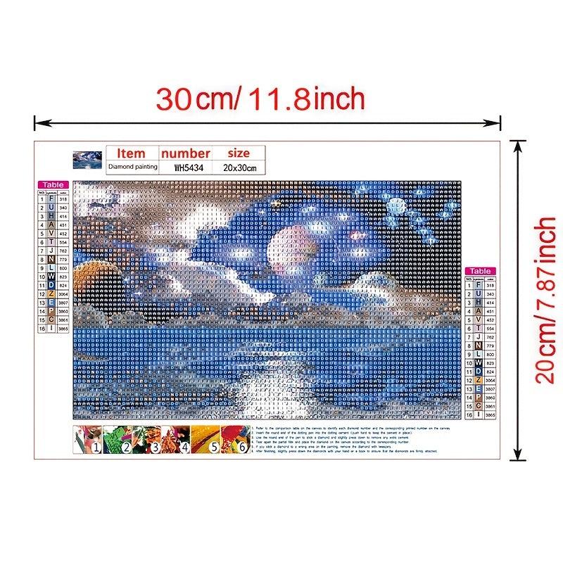 Universe Starry Sky Planet Diamond Painting Kit 7.9x11.8 Inches